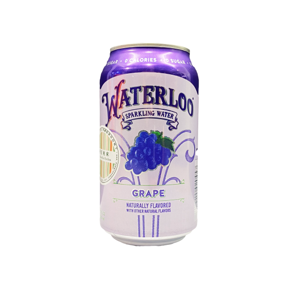 Waterloo Spaking Water - Grape